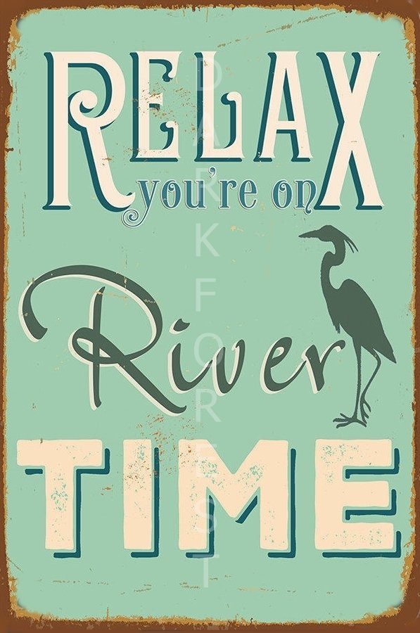 pnk-015 Διακοσμητικό πινακάκι τοίχου- Relax- PQUO-061