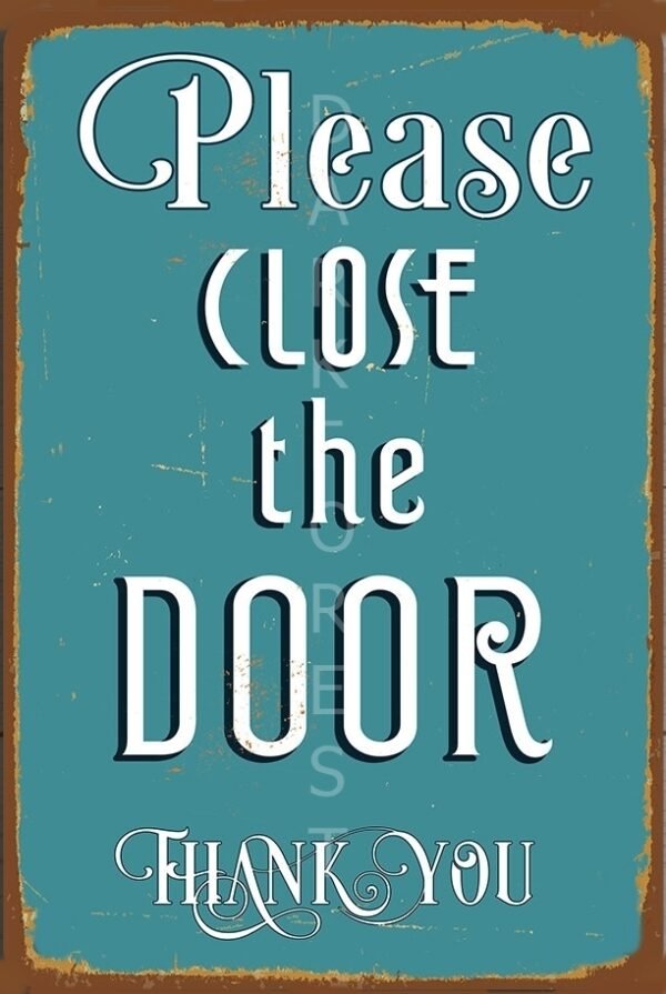 Πινακίδα σήμανσης– Please- PSNG-040