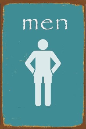 5555555555689 Πινακάκι τοίχου- WC- PSNG-034