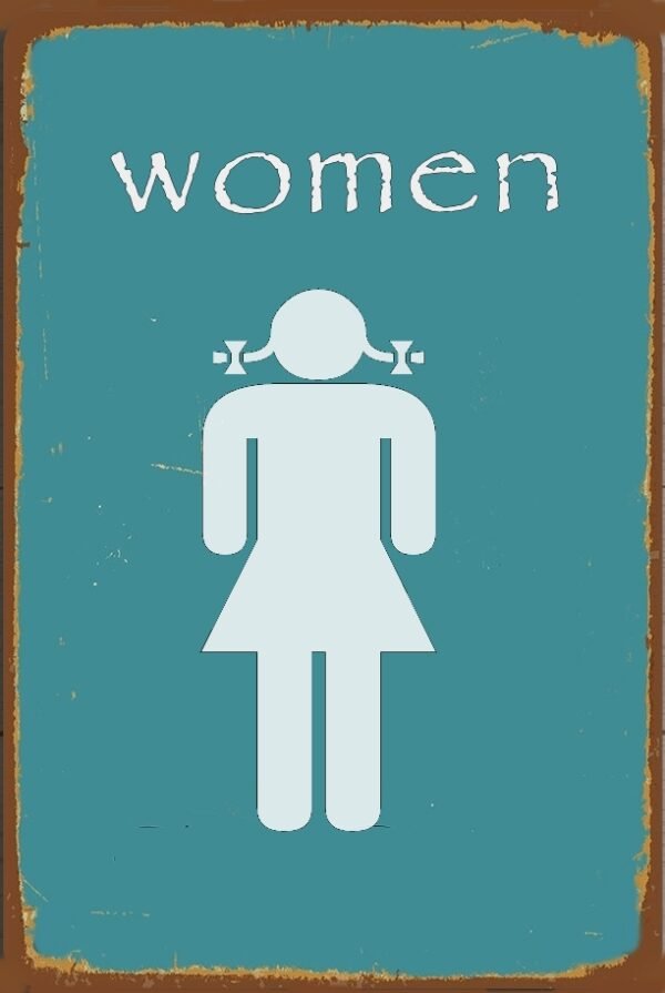 Πινακάκι τοίχου- WC- PSNG-035