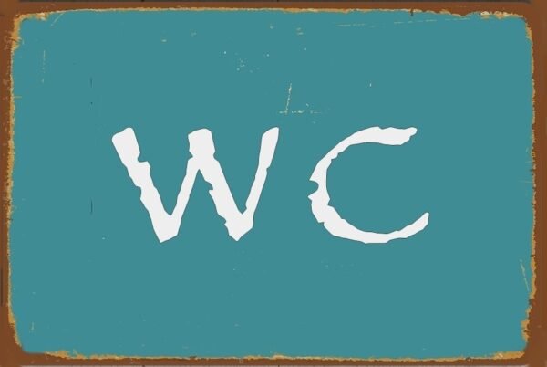 Πινακάκι τοίχου- WC- PSNG-037