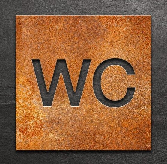 Πινακάκι τοίχου- WC- PSNG-047