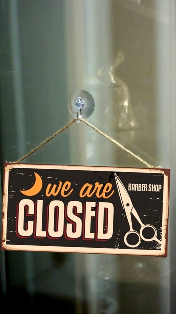 Πινακίδα σήμανσης- open-closed- PSNG-002