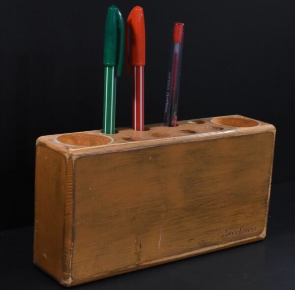 DSC_0091 Μολυβοθήκη 10 θέσεων- Καφέ- MLV10-KAFP