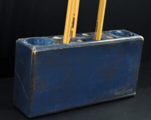 Μολυβοθήκη 10 θέσεων- Μπλε σκούρο- MLV10-BLDP