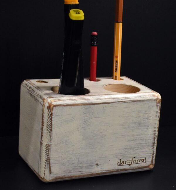 DSC_0109 Μολυβοθήκη 6 θέσεων- Λευκό- MLV6-LEUP