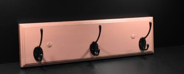 Κρεμάστρα με μεταλλικά άγκιστρα- Ροζ- KRM3-PINP