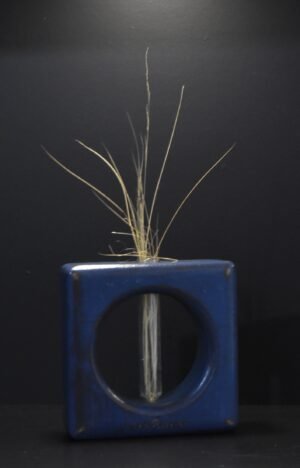 Τετράγωνος καλλιεργητής με γεωμετρικά σχέδια- Μπλε σκούρο- TKA-BLDP