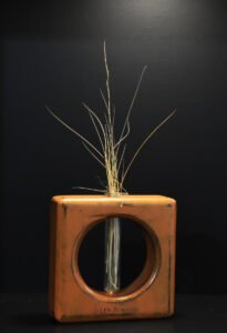 Τετράγωνος καλλιεργητής με γεωμετρικά σχέδια- Καφέ- TKA-KAFP