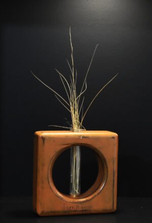 Τετράγωνος καλλιεργητής με γεωμετρικά σχέδια- Καφέ- TKA-KAFP